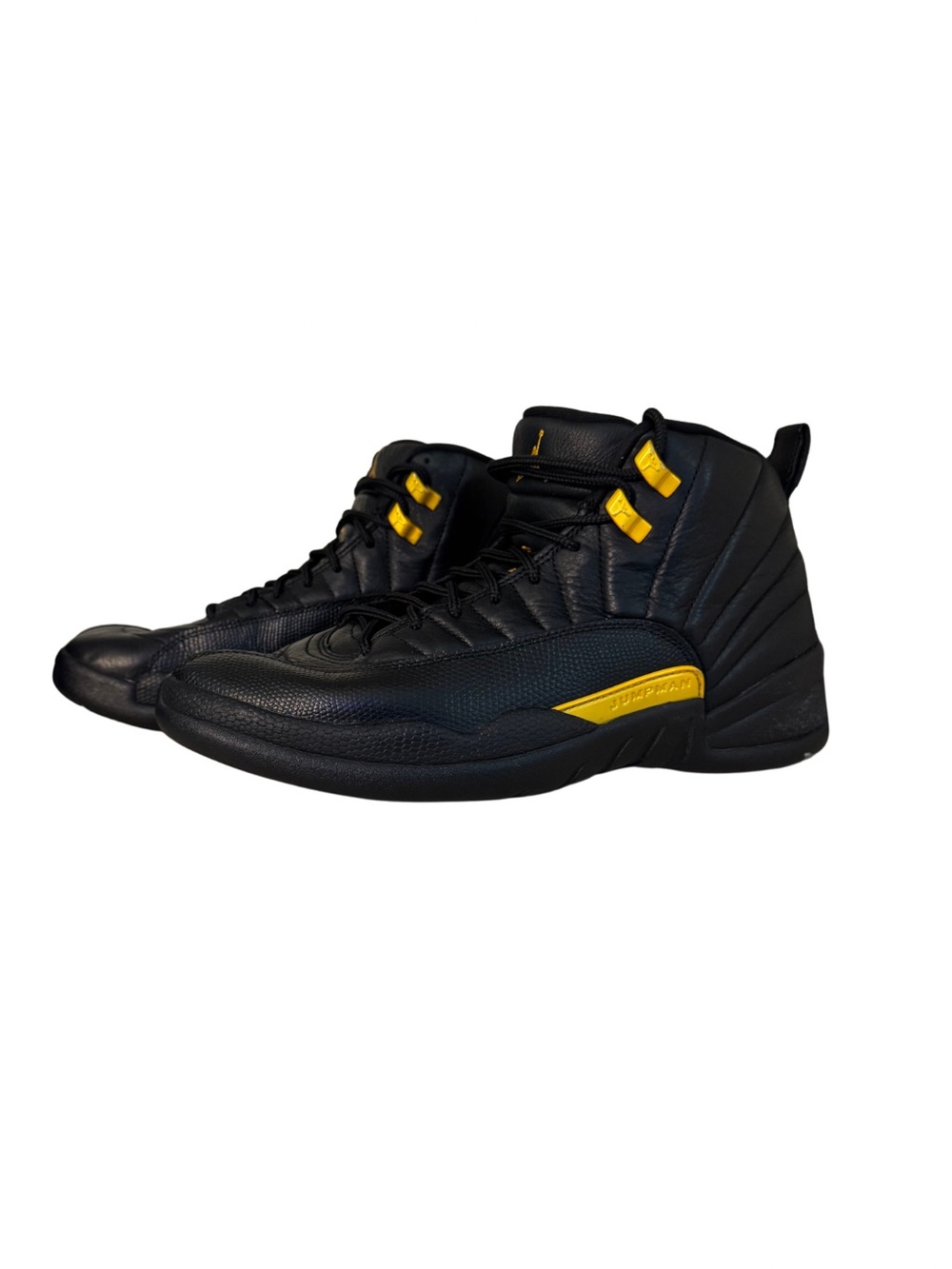 Air Jordan 12 Retro “Black Taxi” Men’s Size 10 – Black & Yellow – Clean & Ready